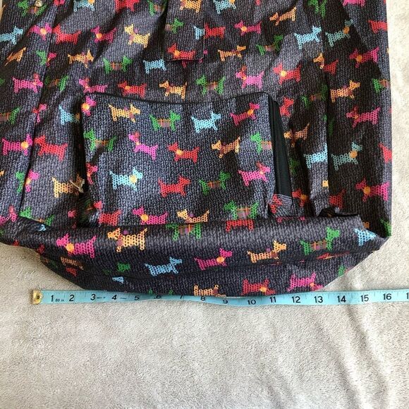 NWOT Extra Large Tote Puppy Print Tote Bag - Picture 12 of 14